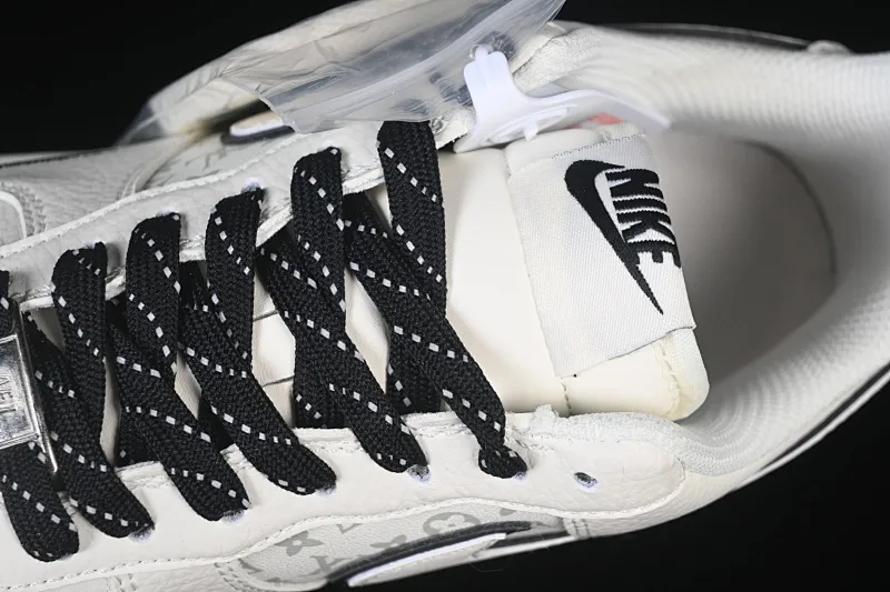 All categories Nk Air Force 1 Air Force series Nk Air Force 1 Low Air Force low-top Nike Air Force 1'07 Low LV joint off-white small black hook Air Force 1 low-top casual sneakers CS5288-035